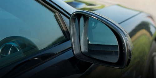 Vidrio y espejo lateral auto