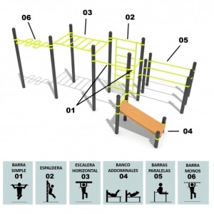 circuito-calistenia-barras-escalera-horizontal-paralelas-monos-espaldera-banco-8-posiciones-15-anclajes_2