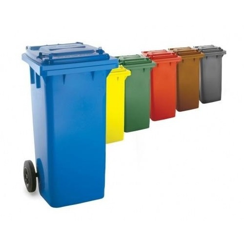 Contenedor de Basura 120 litros 2 ruedas